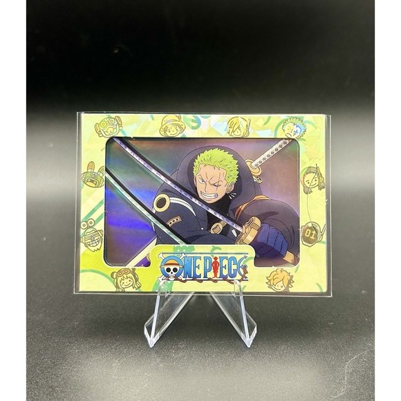 Other - Cybercel One Piece Series 2 Roronoa Zoro Icons #36 Super Rare Unscanned TCG